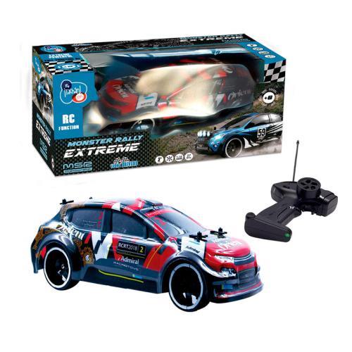 Carro R/C Rally Extremo 1:16, 2,4 Ghz T01015 Tachan