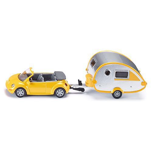 Carro Com Caravana A Reboque