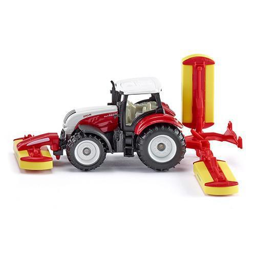 Steyr com combinação de Corta-Relva Pöttinger