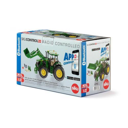 Trator John Deere 7310R c/ Pá + App Bluetooth - Image 2
