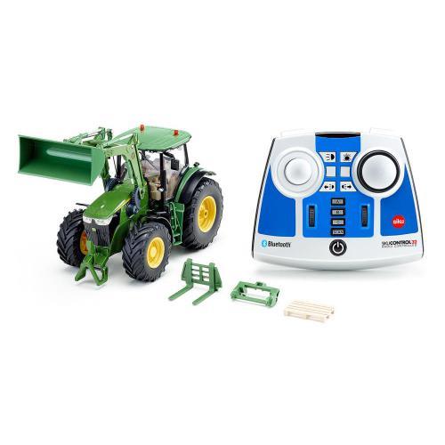 Trator John Deere 7310R c/ Pá + App Bluetooth - Image 4