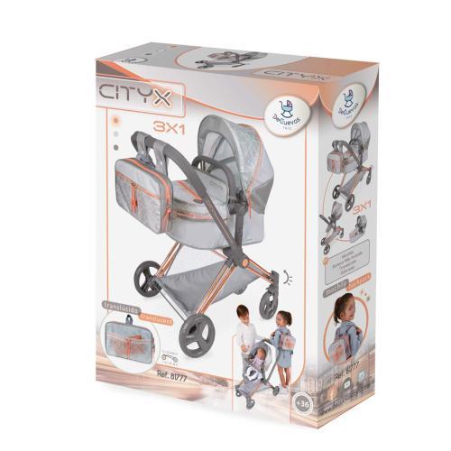 **Carrinho de Bonecas 3 em 1 - 73 cm. - Cityx - Image 13