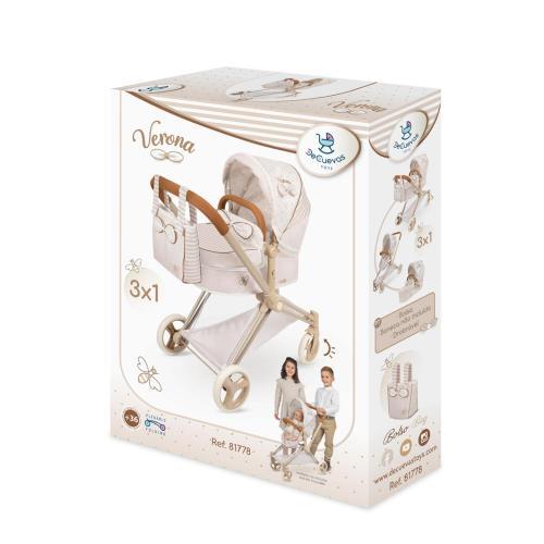 Carrinho de Bonecas 3x1 Convertível 73 cm - Verona - Image 9