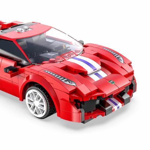 Cada: Carro de Corrida App+Rc 306 Pcs - Image 5
