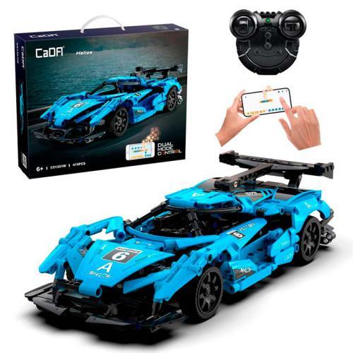Cada: Helios IE Carro Desportivo Azul App+Rc 419 Pcs