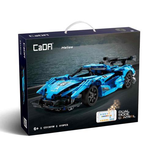 Cada: Helios IE Carro Desportivo Azul App+Rc 419 Pcs - Image 5