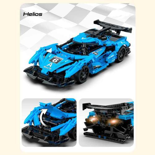 Cada: Helios IE Carro Desportivo Azul App+Rc 419 Pcs - Image 6