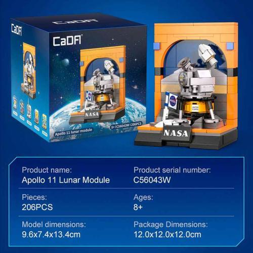 Cada: Robot Espacial Nasa 250 Pcs - Image 3
