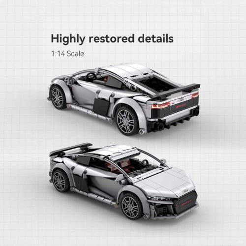 Audi R8 Coupé 1:14 536 Pcs - Image 6
