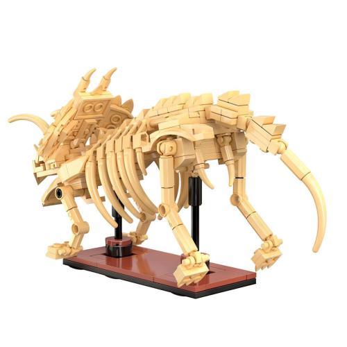 Cada Tricerátopo Fóssil de Dinossauro 272 Pcs C59013W - Image 2