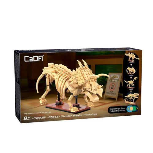 Cada Tricerátopo Fóssil de Dinossauro 272 Pcs C59013W - Image 3
