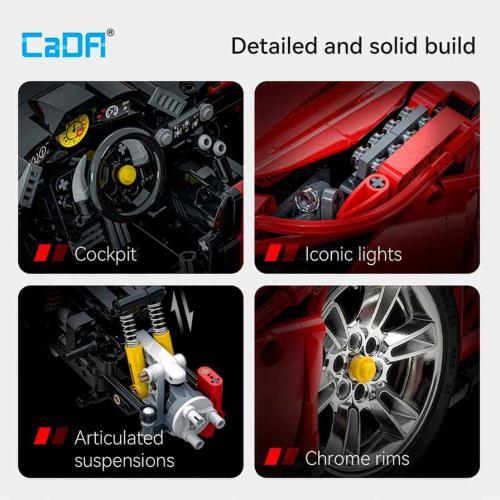 Cada Master: Super Carro Italiano 3236 Pcs - Image 6