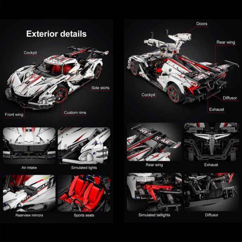 Cada Master: V12 Hypercar Rc 4449 Pcs - Image 5