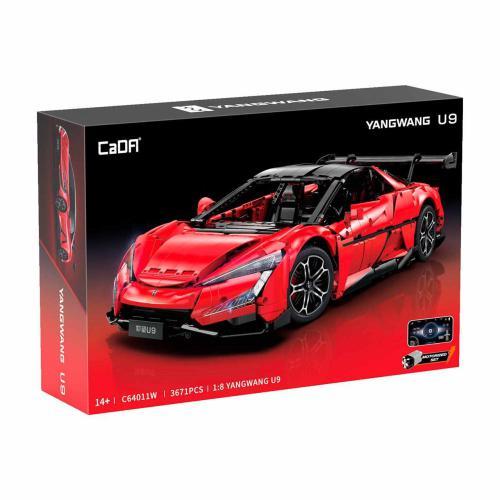 Cada Yangwang U9 1:8 Supercarro 3671 Pzs C64011W - Image 6
