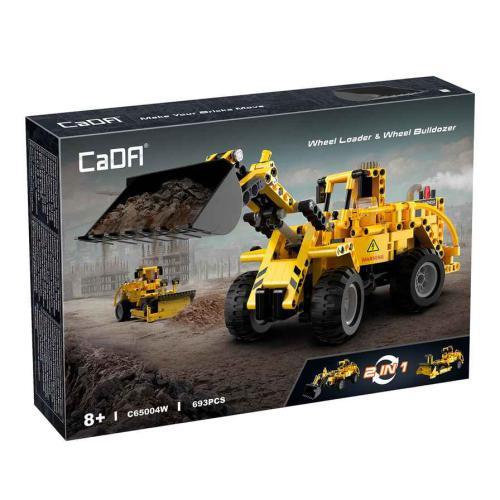 Cada: Escavadora Bulldozer 2 em 1 - 693 Pcs - Image 5
