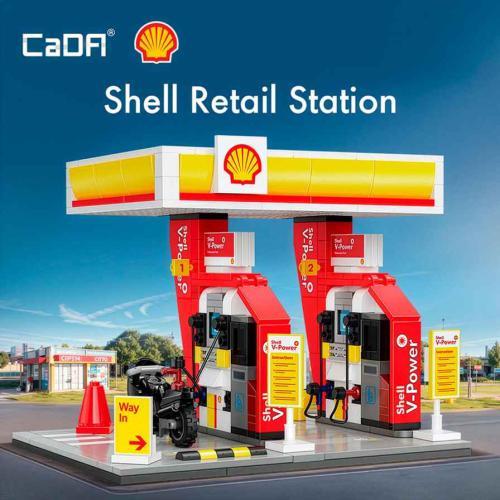 Cada: Posto de Combustível Shell 305 Pcs - Image 4