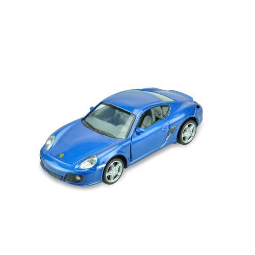 Porsche Cayman S 1:32 Pullback Azul D00367