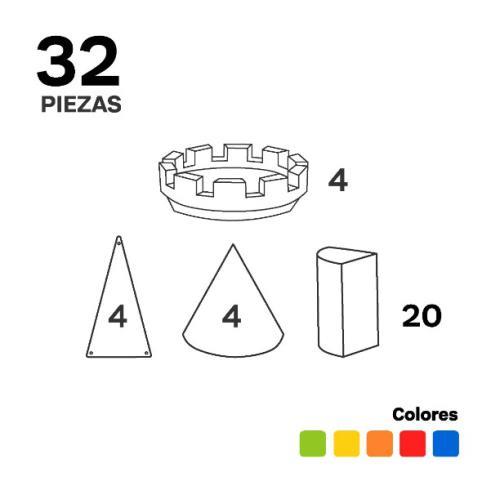 Imanix Rocket Castle 32 pcs. - Image 3