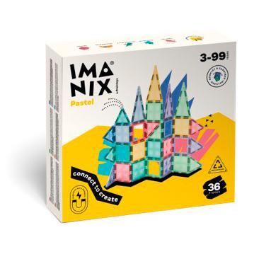 Braintoys Imanix Classic Pastel 36 Peças.