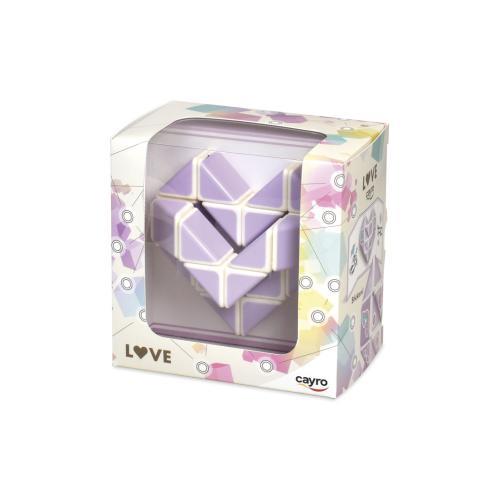 Love - Cubo Coração Lilás