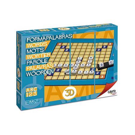 Jogo de Palavras Cruzadas 3D