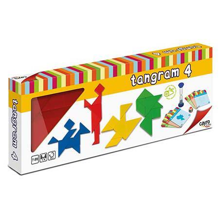 4 Tangrams de Madeira
