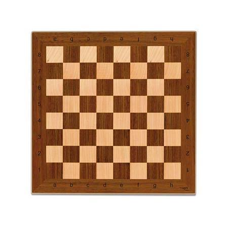 Tabuleiro de Xadrez de Madeira 33x33 cm