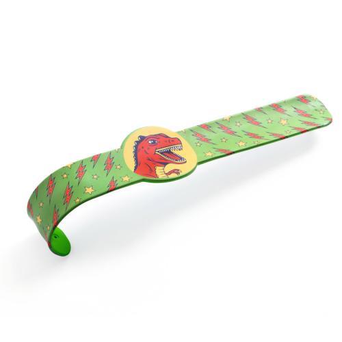 Display 15 Pulseiras Slap - Dinossauro, Tigre e Super H - Image 4