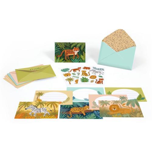 Kit 8 Convites de Aniversário - Selva - Image 3