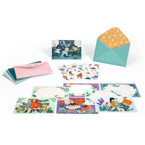 Kit 8 Convites de Aniversário - Amigas do Jardim - Image 3