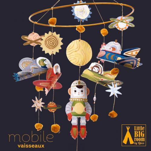 Mobile em Papel Spaceships - Image 3