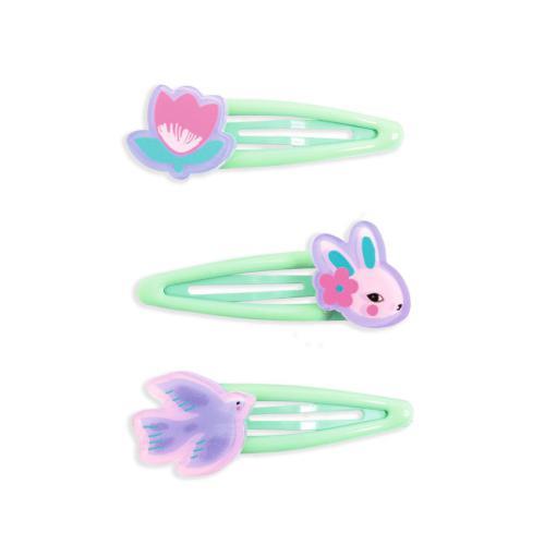 Conjunto 3 Ganchos de Cabelo - Eglantine