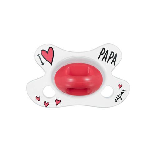 Chupeta Natural Recém-Nascido I Love - 4 un