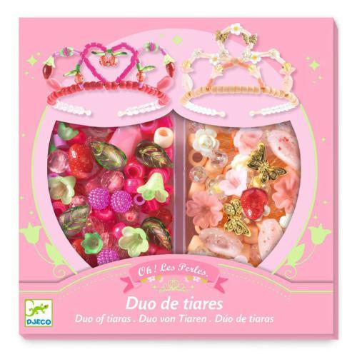 Kit para Criar 2 Tiaras - Rosa