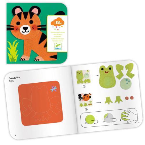 Quadro com Animais - Colagem com Feltro - Image 7