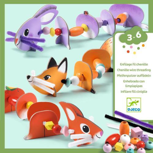 Animais Fofinhos - Atividade de Costura