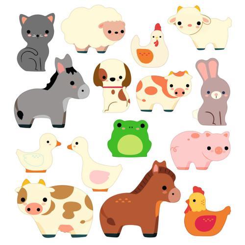 Animais da Quinta - Autocolantes Removíveis - Image 3