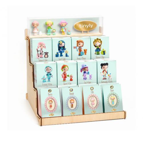 Display de Madeira c/ Vitrine Tinyly