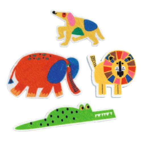 60 Autocolantes de Feltro - Animais - Image 3