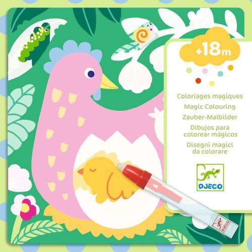 Animais do Jardim - Pintura Mágica com Água