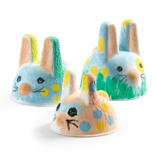 Trio de Coelhos - Pintura c/ os Dedos - Image 5