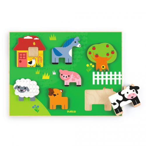 Farm Story - Jogo de Encaixar Animais da Quinta