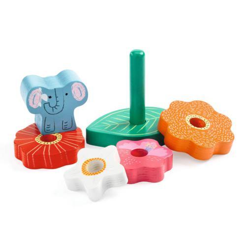 Puzz & Stack Happy - Puzzle de Madeira e Torre de Empil - Image 2