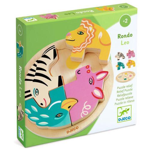 Rondo Leo - Puzzle Redondo de 4 Peças - Image 2