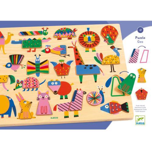 Puzzlo Geo - Puzzle de Animais