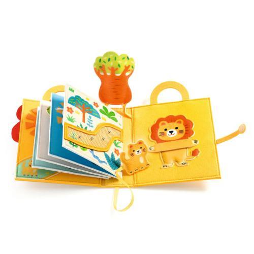 SoftiBook Lion - Livro de Feltro com Atividade - Image 5