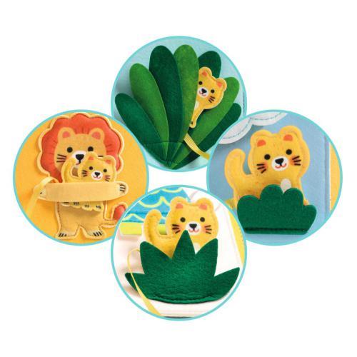 SoftiBook Lion - Livro de Feltro com Atividade - Image 7