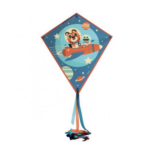 Rocket - Papagaio c/ Desenho de Tigre e Sapo Espaço