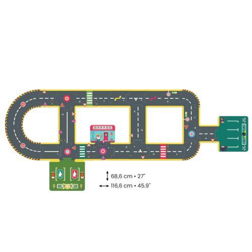 City circuit- giant puzzle - 26 pcs - Image 6