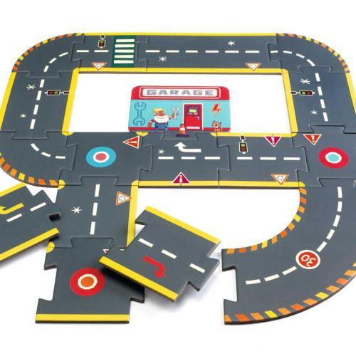 City circuit- giant puzzle - 26 pcs - Image 9